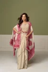 Ruhi By Gulkayra Real Chinon Heavy Work Indo Western Collections